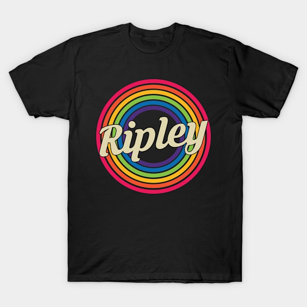 Ripley - Retro Rainbow Style T-Shirt by MaydenArt